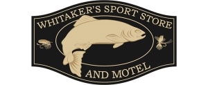 Salmon River Fishing Testimonials for Pulaski NY Steelhead and Salmon Guide. Whitakers Sports Store and Motel sign.