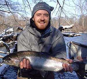 Salmon River Fishing Testimonials for guide Randy Jones. Winter steelhead off the drift boat.