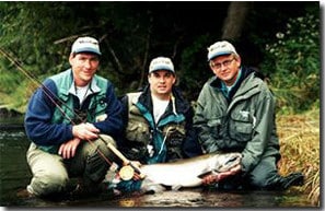 Today was one of those Magical Days we all wish and fly fish for with a BIG RUN of Coho Salmon and King Salmon, with a few Steelhead and Brown Trout in the mix.