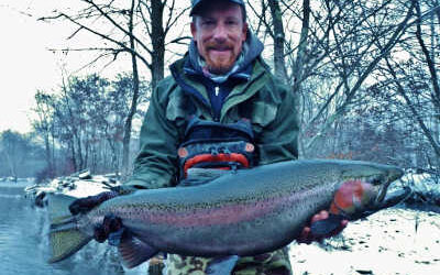 Salmon River Steelhead fishing report Pulaski NY.