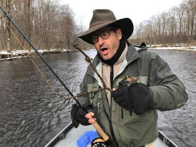 Ron's Salmon River steelhead fishing report drift boat guide Humor from Pulaski NY.