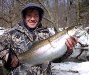 Salmon River Steelhead fishing.